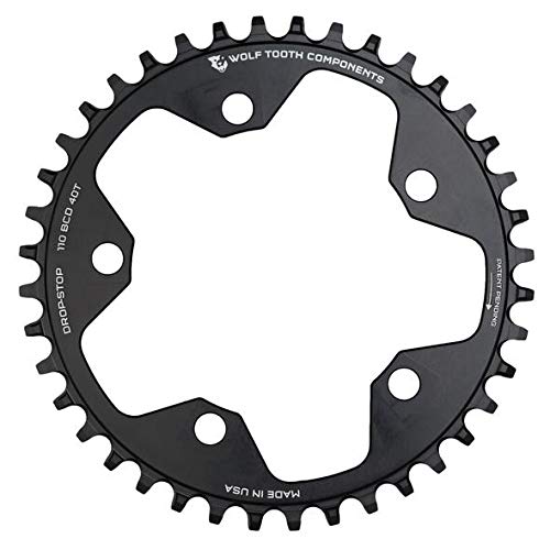 【中古】【未使用・未開封品】ウルフトゥース(Wolf Tooth) 110 BCD 5 Bolt Chainring 40T compatible with SRAM Flattop