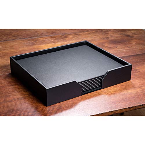 【中古】【未使用・未開封品】Dacasso D1074 会議室セット 18.125 x 15.375 x 4 ブラック