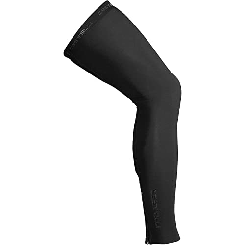【中古】【未使用・未開封品】Castelli Thermoflex 2脚ウォーマー ブラック XL