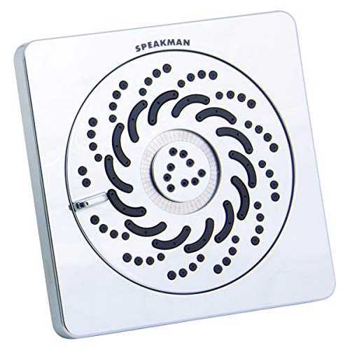 【中古】【未当て嵌める・未開封品】Speakman S-5001-E2 Kubos 清清しい感高圧くっ付けるシャワー尖端 2GPM 光輝Cr