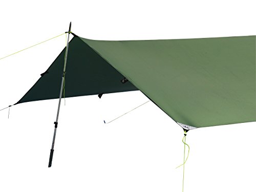 【中古】【未当て嵌める・未開封品】LiteOutdoors (点火装置アウトドア) シリナイロンタープ - 11薬局衡オンス - 超軽さバックパッキングタープまたはハンモックタープ (緑であること 10フート