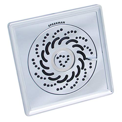 【中古】【未当て嵌める・未開封品】Speakman S-5002-E175 Rainier Exhilation 高圧くっ付けるシャワー上端 1.75GPM 光輝Cr