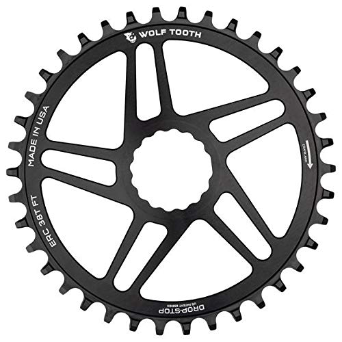 【中古】【未使用・未開封品】ウルフトゥース(Wolf Tooth) Direct Mount Chainring for Easton and Race Face Cinch 38T compatible with SRAM Flattop