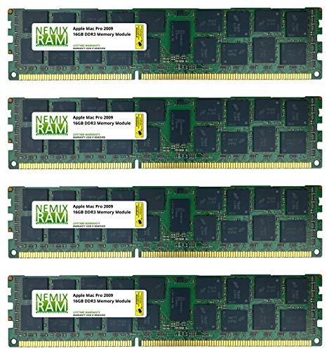 【中古】【未使用・未開封品】64GB 4X16GB NEMIX RAMメモリ Apple Mac Pro 2009&2010用｜AJIMURA-SHOP 56,601円
