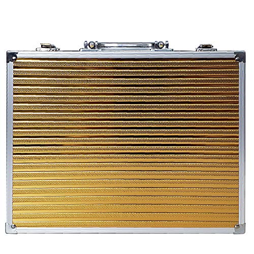 【中古】【未当て嵌める・未開封品】Vincent 御師匠さん入れもの トラベルスタイリストバーケース(S大きさ、ゴールド)