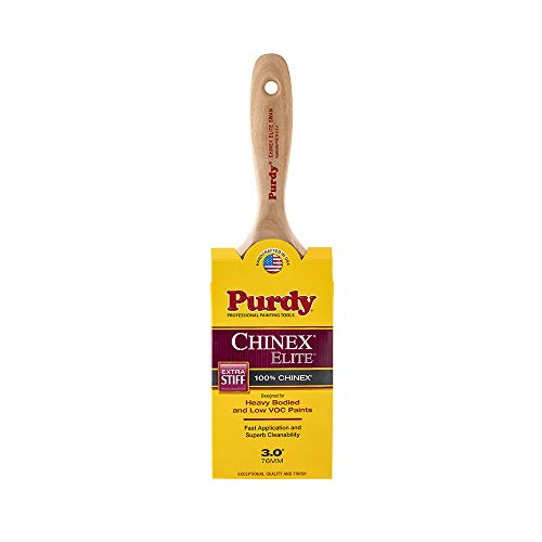 【中古】【未使用・未開封品】3インチ Purdy 144500930 Chinex Elite Swan ペイントブラシ フラットサッシュ ビーバーテール|AJIMURA-SHOP