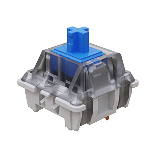 【中古】【未使用・未開封品】Gateron KS-9 RGB メカニカル MX タイプ キースイッチ - クリアトップ (65個、ブルー)|AJIMURA-SHOP