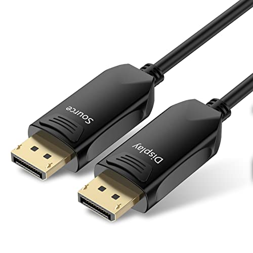 【中古】【未当てはめる・未開封品】BIFALE DisplayPortグラスファイバー有線テレビ 25フート グラスファイバー有線テレビ 高速道路 32.4Gbps 8K@60サイクル 4K@165サイクル 2K@144サイクル DP1.4 衣料繊維DPからDP