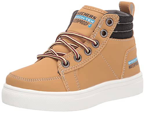 【中古】【未当て嵌める・未開封品】Skechers ボーイズ、シティポイントスニーカー - 小さなお子さん\u0026大きなお子さん US 大きさ: 12.5 Little Kid 色つや: ベージュ