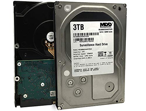 【中古】【未使用・未開封品】MaxDigitalData 3TB 32MB キャッシュ 5700PM SATA 6.0Gb/s 3.5インチ 内部監視 CCTV DVR ハードドライブ (MD3000GSA3257DVR)|AJIMURA-SHOP