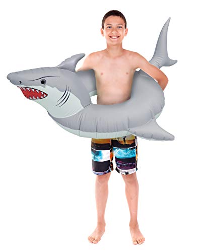 【中古】【未使用・未開封品】GoFloats Great White Bite Jr プールフロート パーティーチューブ スタイリッシュ 子供用|AJIMURA-SHOP