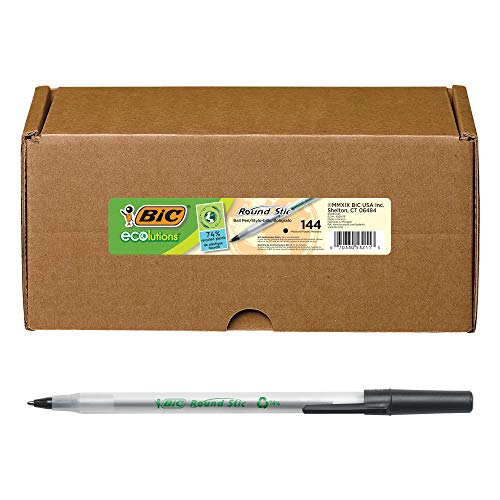 【中古】【未当て嵌める・未開封品】BIC Ecolutions Round Stic Ballpoint Pen