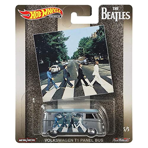 【中古】【未使用・未開封品】Hot Wheels The Beatles Series VW T1 Panel Bus 5/5, Gray