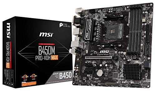 【中古】【未当て嵌める・未開封品】MSI ProSeries AMD Ryzen ?2?? AM4 M.2 USB 3 DDR4 D-Sub DVI HDMI Micro-ATX ?????? (B450M PRO-VDH Max)
