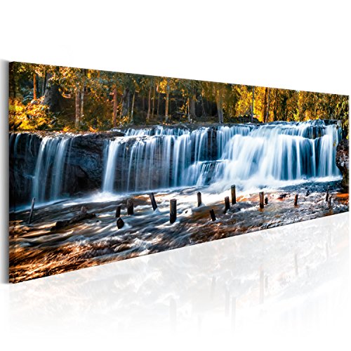 【中古】【未使用・未開封品】artgeist ガラス壁アート アクリルプリント 53.1インチ x 17.7インチ 画像写真 絵画 アートワーク 1個 ホームデコレーション 滝 c-B-0146-k-d