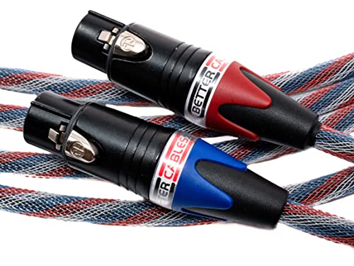 【中古】【未当てはめる・未開封品】Better Cables シルバーサーペント パトリオット～版 平衡にする XLR オーディオマニアオーディオケーブル (ありの実-有線テレビ2本) - 御機嫌エン