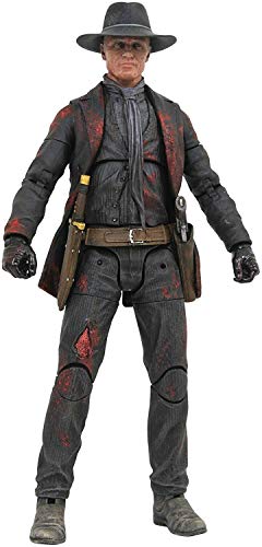 【中古】【未使用・未開封品】WESTWORLD MAN IN BLACK BATTLE DAMAGED PX FIGURE