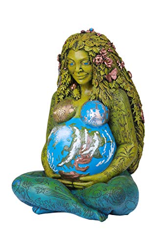 【中古】【未使用・未開封品】Oberon Zell パシフィックギフトウェア ミレニアルガイアアアース 母女神フィギュア 高さ14インチ