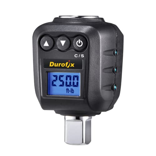 【中古】【未使用・未開封品】Durofix 1/2インチ デジタルトルクアダプター (25-250フィートポンド) オーディオ/LEDアラート付き RM602-4A
