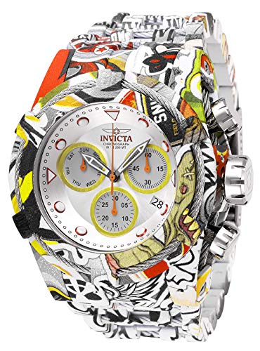 【中古】【未当てはめる・未開封品】Invicta メンズ ボルトクォーツウオッチ マルチ色合い 27095, マルチ色合い, 53 粍, 石英ウオッチ。