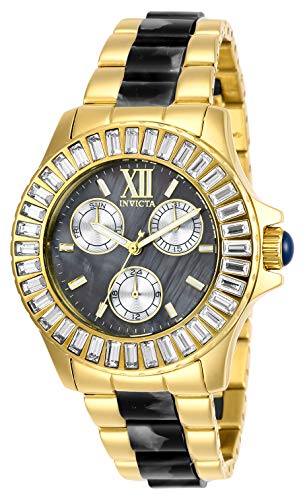 【中古】【未当てはめる・未開封品】Invicta Women\u0027s Angel Steel Bracelet \u0026 Case Quartz Pink Dial Analog Watch 29098