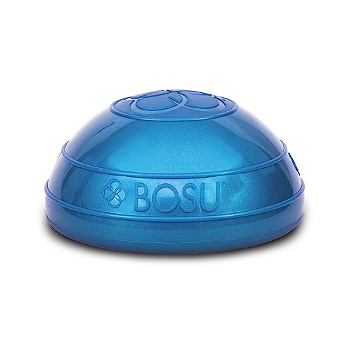 【中古】【未使用・未開封品】Bosu 6.5インチ 男女兼用 ダイナミックホームワークアウト バランスボールポッド 強度と柔軟性 グレーとブルー (4パック)