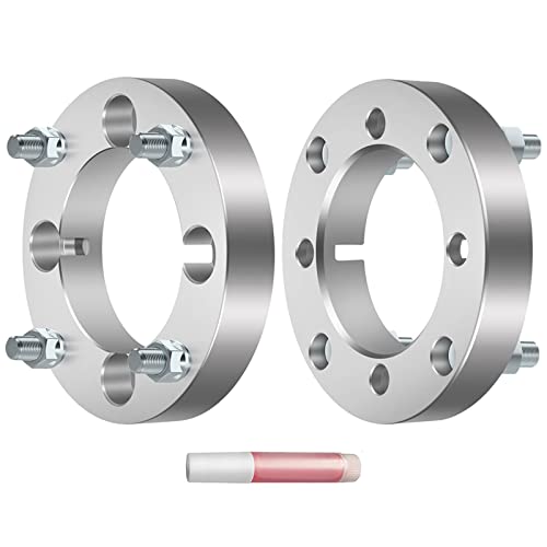 【中古】【未使用・未開封品】ECCPP ホイールスペーサー 4x137～4x156 12x1.5 110 1.25インチ シルバー 2003～2005年式ボンバルディアー アウトランダー 330 2007-2008年式 Ca