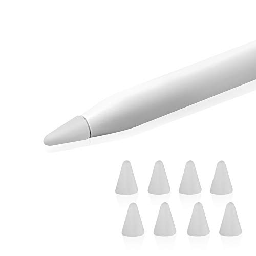 【中古】【未当て嵌める・未開封品】TechMatte Apple Pencil 書き込み先取りまかなう (8個容器に並べる、せつ然たる) 書きあらわすと絵を描くこと正確性物の具 Apple Pencil 1と2に相応う