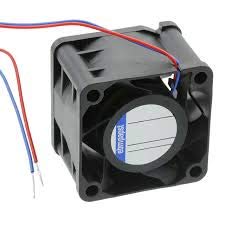 【中古】【未当て嵌める・未開封品】EBM-PAPST 424JM DC気違い 40x28粍 24VDC 2.7W 14.2CFM 11100RPM BB。