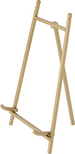 【中古】【未使用・未開封品】Bard's サテンゴールドトーンメタルイーゼル 高さ9.5インチ x 幅5インチ x 奥行き5インチ 3個パック