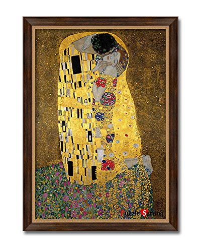 【中古】【未使用・未開封品】[パズルライフ] The Kiss | 1000ピース - 大型フォーマットジグソーパズル 全世代でパズルゲームを楽しめる美しいデコレーション、楽しい遊び。