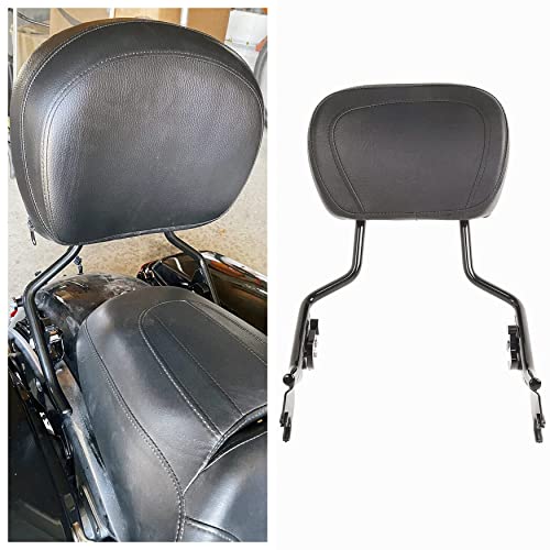【中古】【未使用・未開封品】ECOTRIC 調節可能 取り外し可能 シーシーシーバー バックレスト 2009-2023 ハーレーツーリング ロード エレクトラ トライストリートグライド/ロ