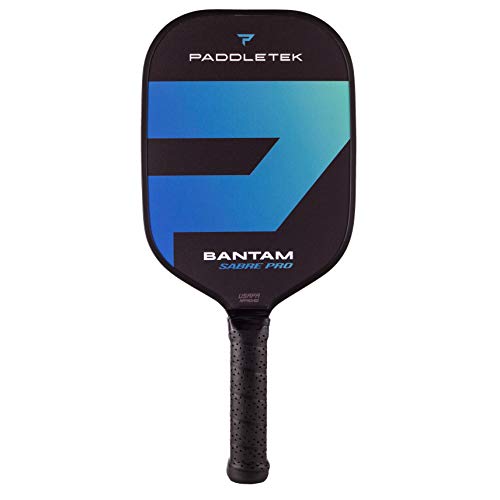 【中古】【未使用・未開封品】Paddletek Bantam Sabre Pro ピックルボールパドル 標準グリップ リップタイド ブルー｜AJIMURA-SHOP