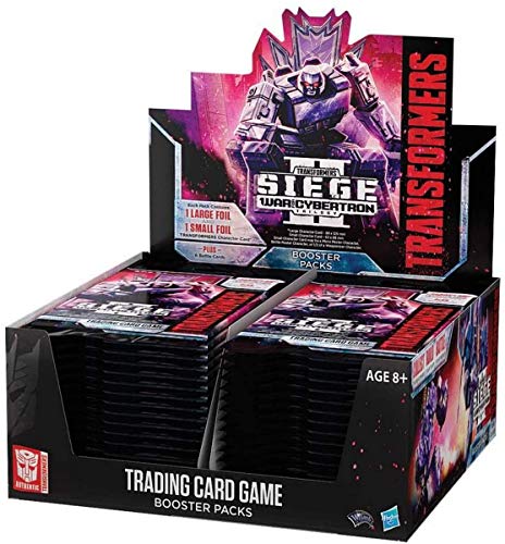 【中古】【未使用・未開封品】トランスフォーマー TCG 戦争 サイバトロン:シージII | ブースターパック30枚(カード240枚) | トリプコンパック (カード4枚)