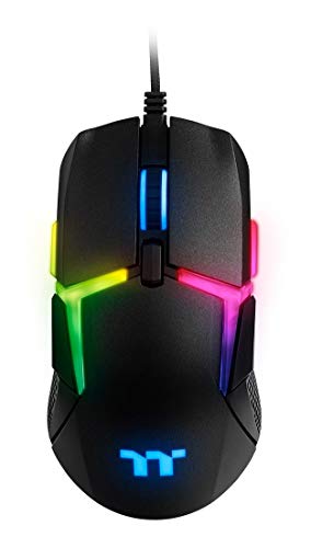 【中古】【未当て嵌める・未開封品】Thermaltake TT PREMIUM GAMING LEVEL 20 RGB ゲーミングマウス 働き掛ける対称的ひな形 8名取り草積み上げる GMO-LVT-WDOOBK-01 MS433