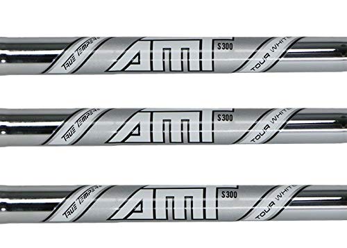 【中古】【未当て嵌める・未開封品】True Temper AMT Tour 白いこと 3-PW スチールアイアンシャフト .355 テーパーチップ - 矢がら8個書き割り (フレックスを選りわける)
