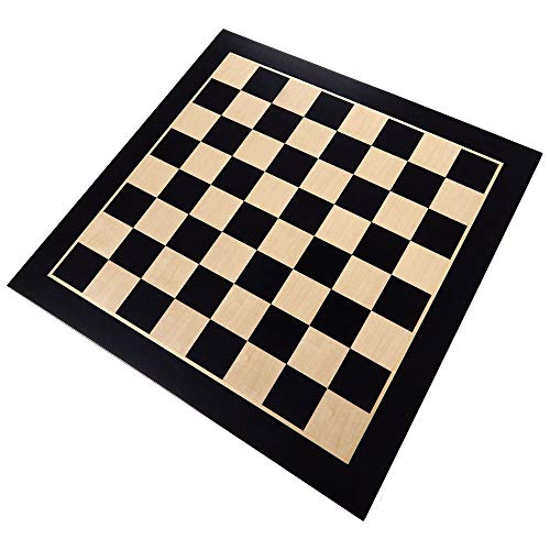 【中古】【未使用・未開封品】チェスボード ベルリン - メープルとブナ材を象嵌 XL 19 x 19インチ