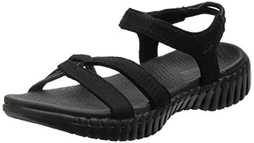 【中古】【未当て嵌める・未開封品】Skechers Performance Go Walk Smart - Flirty US 大きさ: 24 色つや: 黒いこと