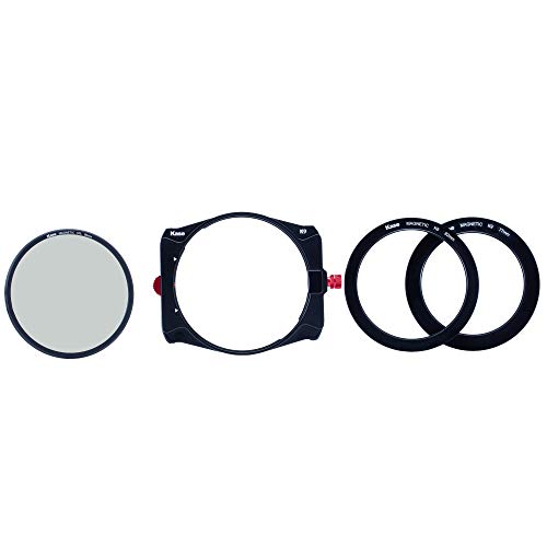 【中古】【未使用・未開封品】Kase K9 スリム 100mm フィルターホルダーキット 磁気CPL & 67mm 72mm 77mm 82mmアダプター付き