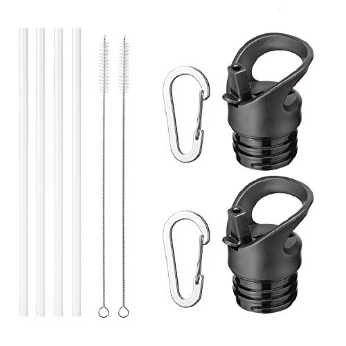 【中古】【未使用・未開封品】MILKUN 標準口ストロー蓋 Hydro Flask Simple Modern その他のスポーツウォーターボトルに対応