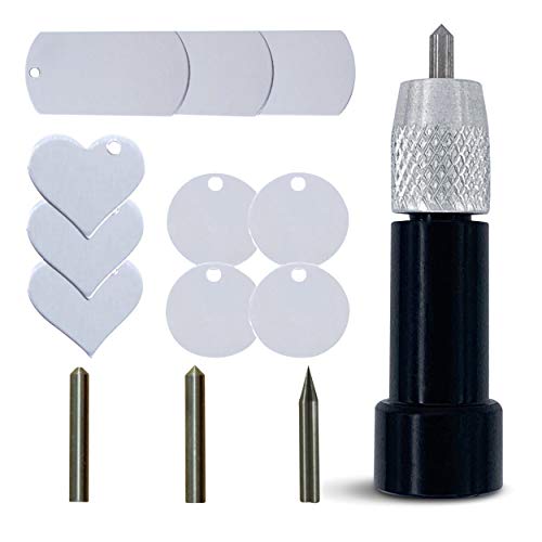 【中古】【未使用・未開封品】Zoom Precision エッチング/彫刻ツールメーカー、空気を探索、探索、および精密、通常、および鈍い彫刻のヒントと金属スタンピングブランクを備
