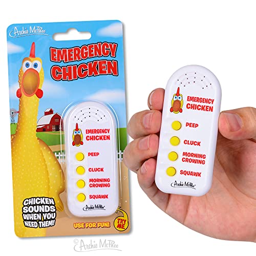 【中古】【未使用・未開封品】Archie McPhee 緊急 ニワトリ 電子サウンドメーカー ギャグと実用的なジョークおもちゃ スタンダード ホワイト｜AJIMURA-SHOP 10,823円