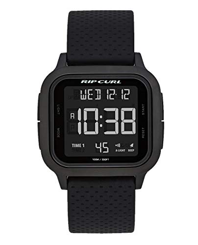 【中古】【未使用・未開封品】Rip Curl Next デジタルメンズブラックウォッチ A3199-BLK