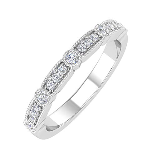 【中古】【未使用・未開封品】1/5カラット ダイヤモンド 結婚指輪 10Kゴールド｜AJIMURA-SHOP