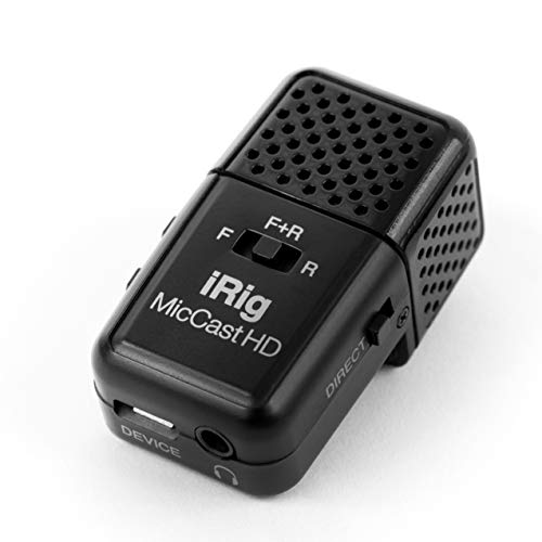 【中古】【未当て嵌める・未開封品】IK マルチメディアシステム iRig マイクロホン 役をつける 固定ディスク 衣嚢大きさ マイクロホン iPhone iPad Androidデバイス用