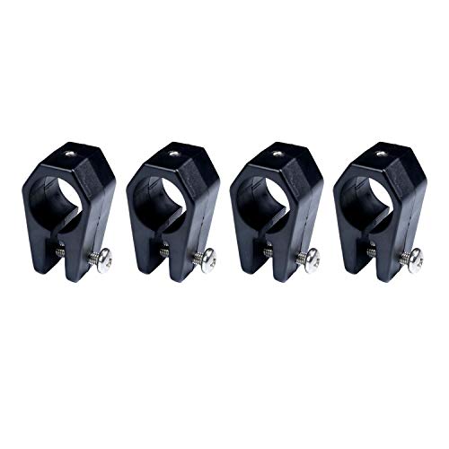 【中古】【未使用・未開封品】MX 1インチ ビミニトップフィッティング ブラック ナイロン ジョースライドヒンジ 4個｜AJIMURA-SHOP