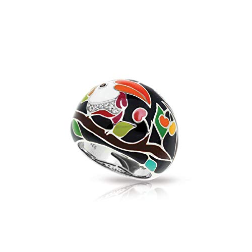 【中古】【未使用・未開封品】Belle Etoile Love Toucan リング ブラック