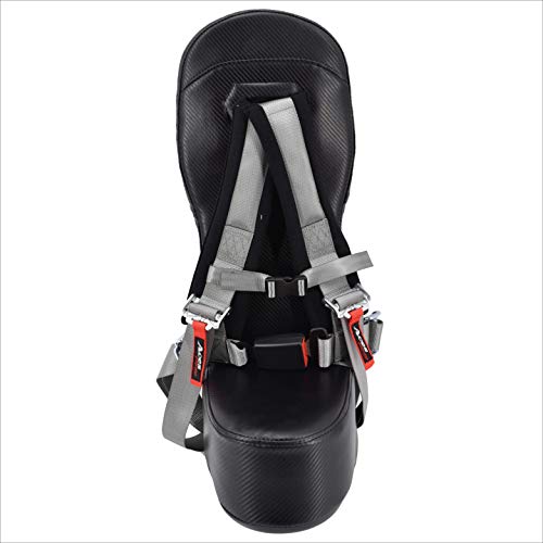 【中古】【未使用・未開封品】Polaris RZR用ブラックバンプシート シルバー BumpSeat