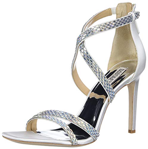 【中古】【未当てはめる・未開封品】Badgley Mischka レディース うしろ側ファスナー 踵付き添い人サンダル US 大いさ: 10
