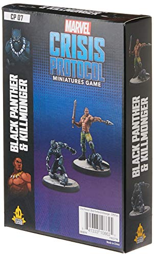 【中古】【未使用・未開封品】Marvel Crisis Protocol:ブラックパンサーとキルモンガー